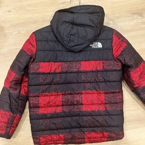 North face reversible coat